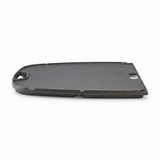 Travel Q Range Cast Iron Reversible Griddle Plate — side view
