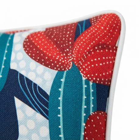 Rosie 45x45 Outdoor Cushion — detail close-up