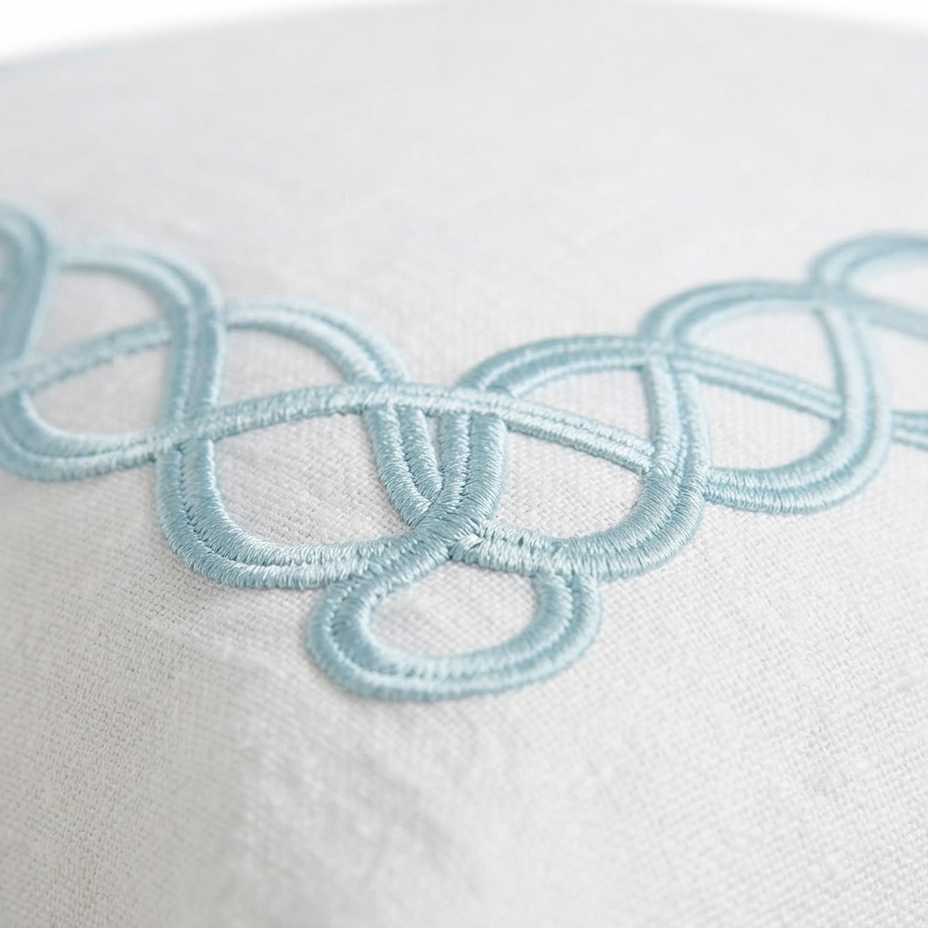 Cape Code Linen - Indoor Cushion (50 x 50) — detail close-up