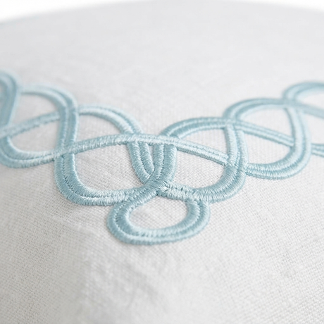 Cape Code Linen - Indoor Cushion (50 x 50) — detail close-up