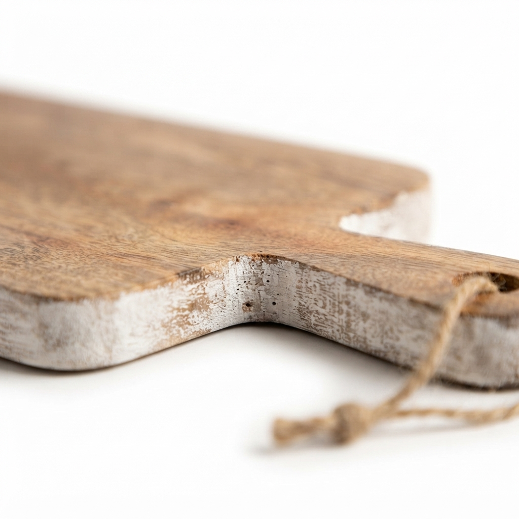 Mango Wood Chopping board 48x23 — detail close-up