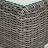 Amani Side Table - Grey — detail close-up