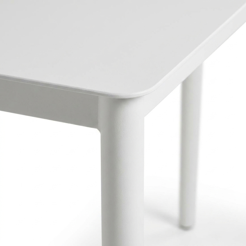 Palma 145cm Bar - White — detail close-up