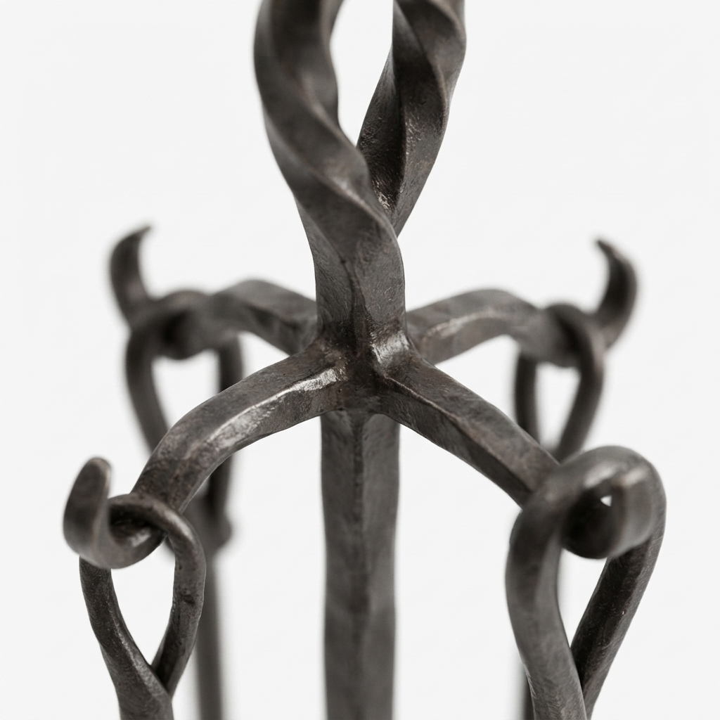 Fire Tool 3 Piece Set - Premium — detail close-up