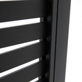 Privacy Screen 180cm x 183cm - Black — detail close-up