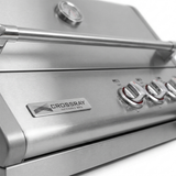 Crossray Xplor 4 Burner Stainless Steel In-Built Barbecue TCX4FL — detail close-up