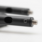 2pc Extension Mount Poles 300mm - Black — detail close-up