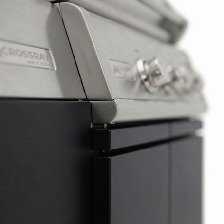 Crossray 4-Burner BBQ Outdoor Kitchen TC4KP-13 — detail close-up