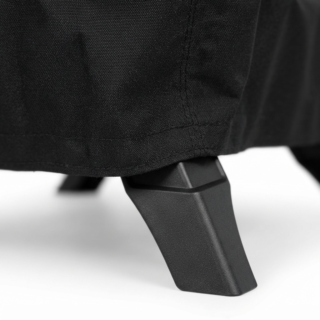 Travel Q PRO285 Grill Half Cover — detail close-up