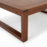 Kwila Coffee Table — detail close-up