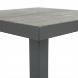 Nebraska 80x80cm Bar Table — detail close-up
