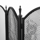 Fire Screen for Woodheaters - 4 Fold — detail close-up