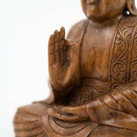 Buddha Statue — detail close-up