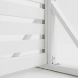 Privacy Screen 180cm x 183cm - White — detail close-up