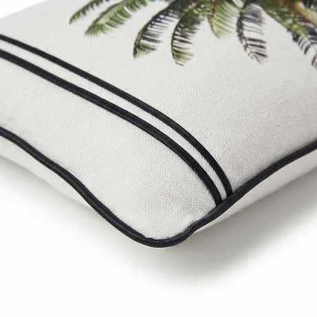 Bahama Palm - Indoor Cushion (30 x 50) — detail close-up