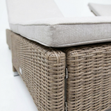 Amani 3pc Sunlounge Setting - Driftwood Stone — detail close-up