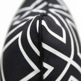 Black Diamond Cushion Cover 45x45cm — detail close-up