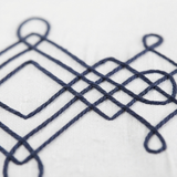 Linen Cape Code -   Indoor Cushion (50 x 50) — detail close-up