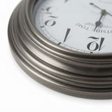 Outdoor Water Resistant Clock - Scarborough 58cm — detail close-up