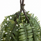 Large Hanging Fern - Green (100cm) — detail close-up