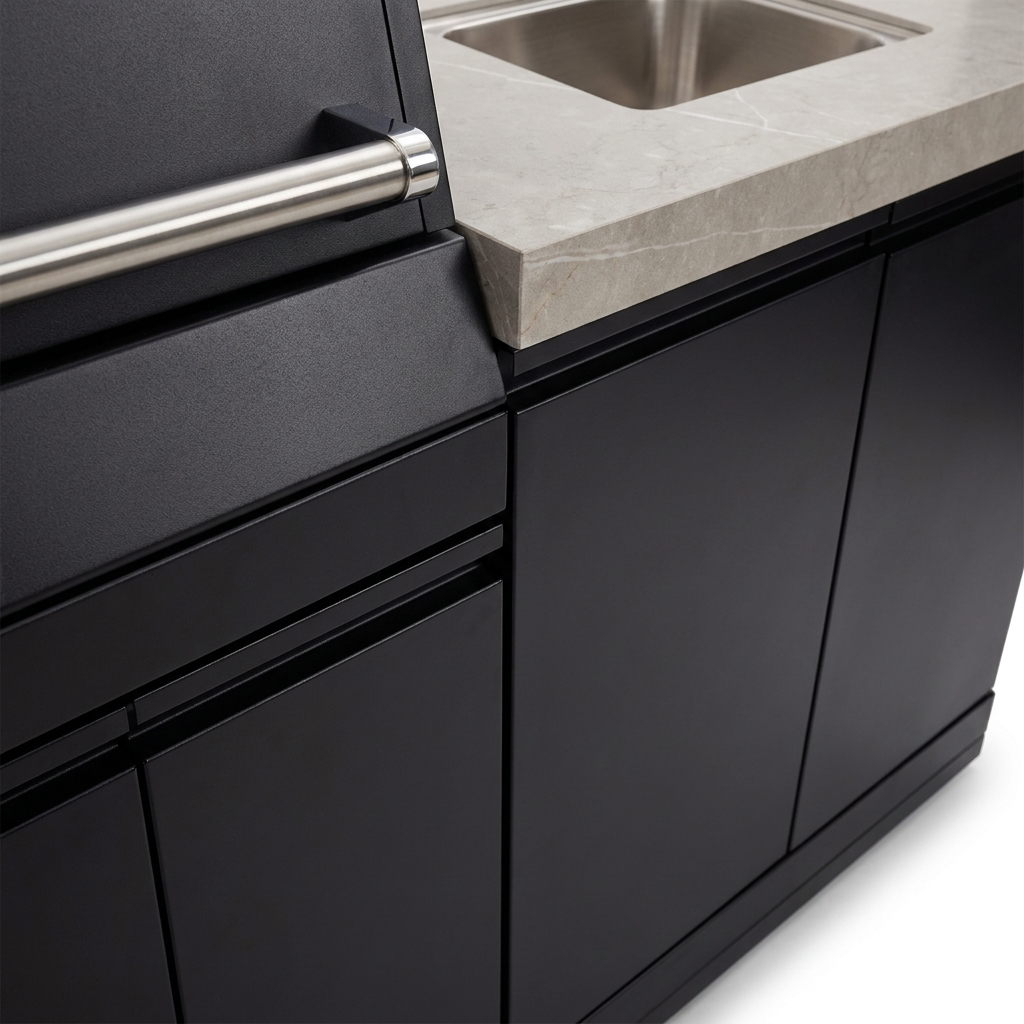 Crossray eXtreme Electric BBQ Outdoor Kitchen TCEK-16 — detail close-up