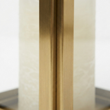 Amalfi Gold Hurricane Lantern Large — detail close-up