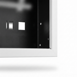 Flush Mount Enclosure for Intense 2200W - White — detail close-up