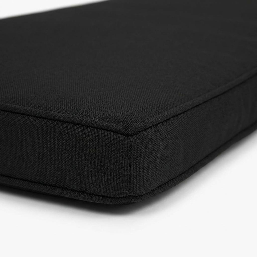 Bench Seat Cushion 155cm - Charcoal — detail close-up