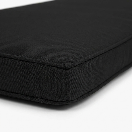 Bench Seat Cushion 155cm - Charcoal — detail close-up
