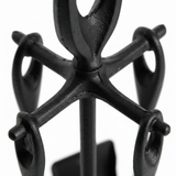 Fire Tool 3 Piece Set - Economy — detail close-up