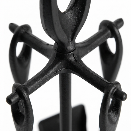 Fire Tool 3 Piece Set - Economy — detail close-up