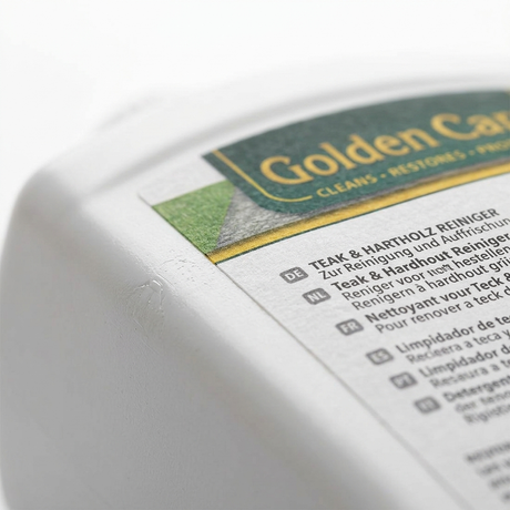 Golden Care Teak Cleaner 1L — detail close-up