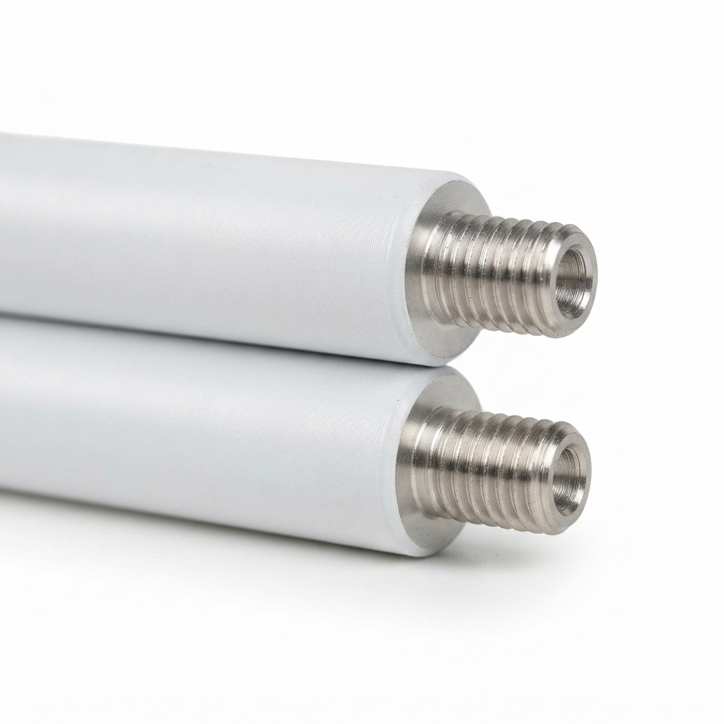 Intense Elegance Extension Poles 600mm - White — detail close-up