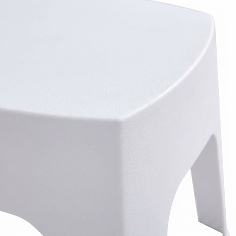 Varsity Side Table - Cold Grey — detail close-up
