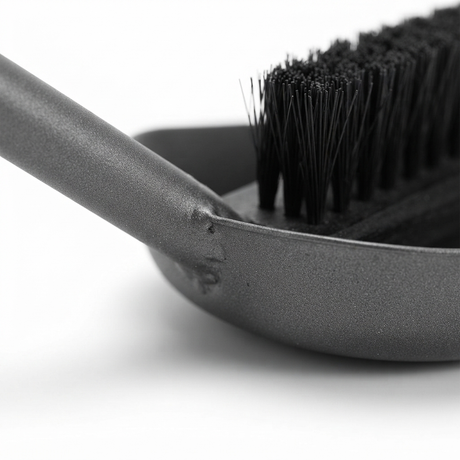 Shovel & Brush — detail close-up