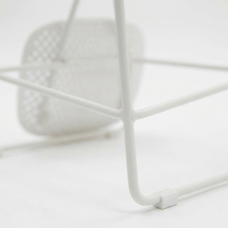 Palma Bar Stool - White — detail close-up