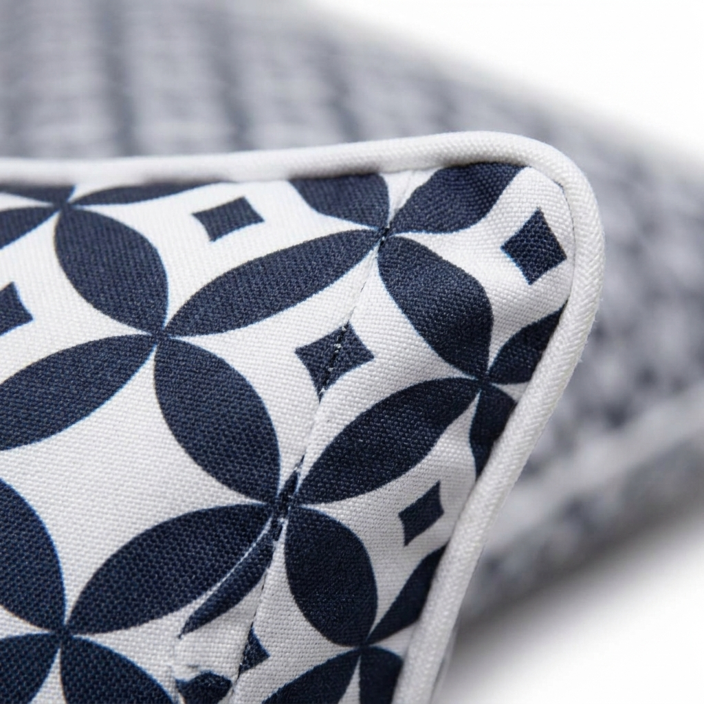 Jaded Outdoor Cushion 45x45cm — detail close-up