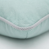 Opal Blue Outdoor Cushion 45cm — detail close-up