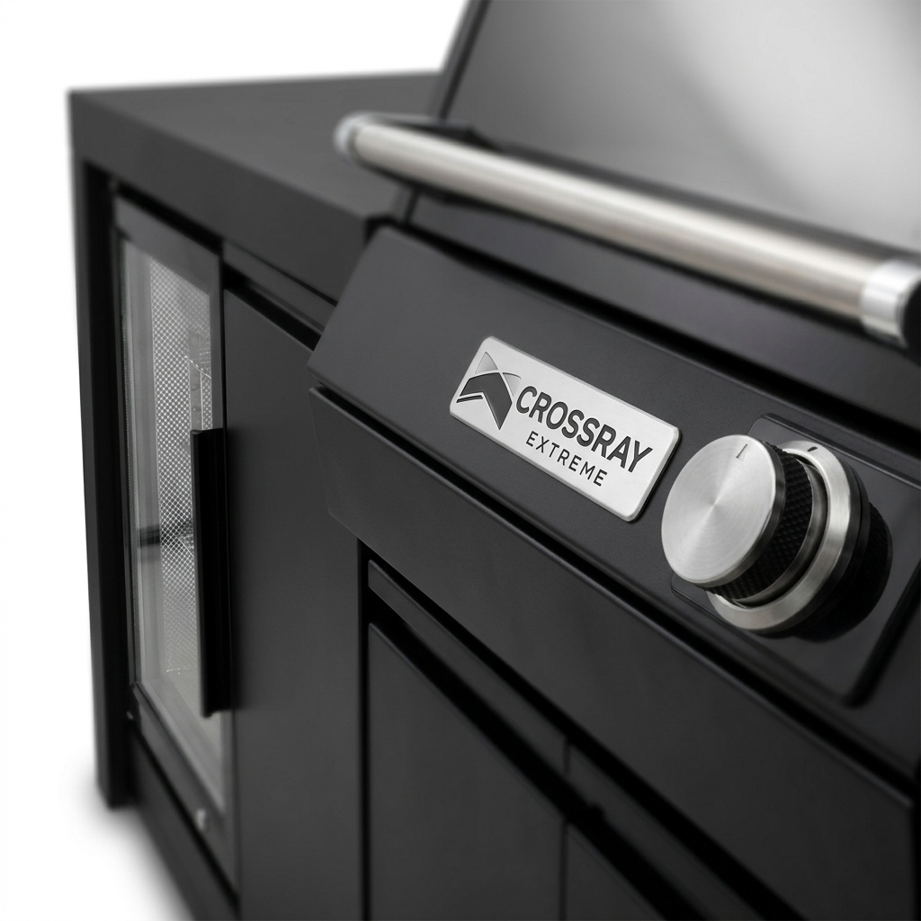 Crossray eXtreme Electric BBQ Outdoor Kitchen TCEK-09 — detail close-up