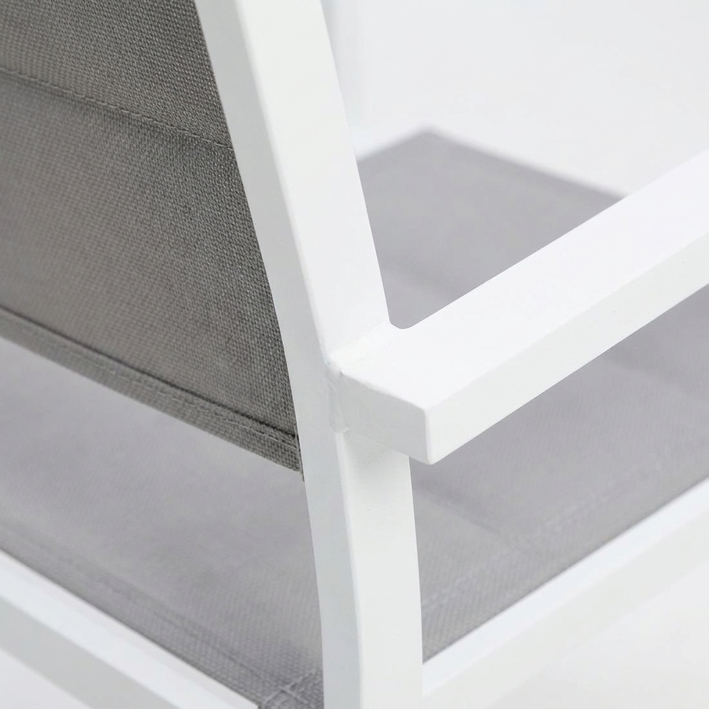 Queensville Dining Chair - White — detail close-up