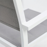 Queensville Dining Chair - White — detail close-up