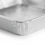 Disposable Aluminum Grease Trays for TravelQ — detail close-up