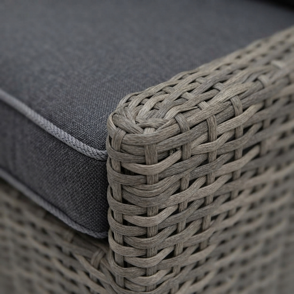 Banksia Armchair - Grey Storm — detail close-up