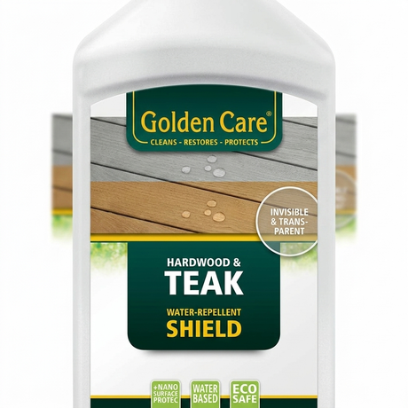 Golden Care Teak Shield 1L — detail close-up