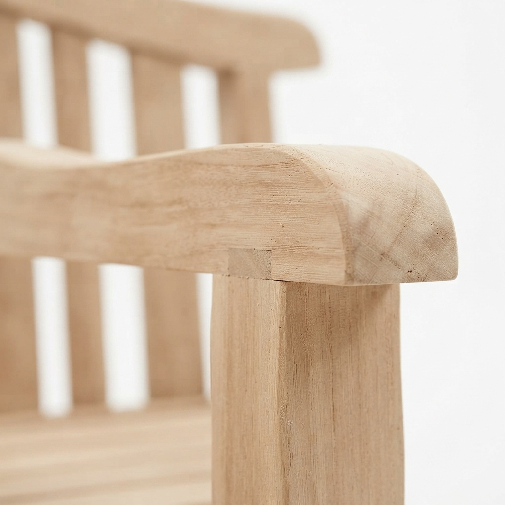 Squatter Bench — detail close-up