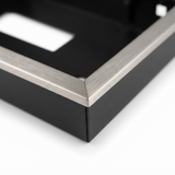 Flush Mount Enclosure for Max 2400W - White — detail close-up