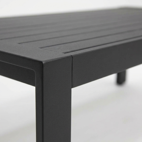 Dallas Coffee Table - Black — detail close-up