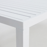 Queensville 11pc Table - White — detail close-up