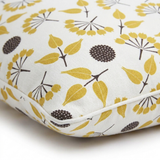 Popcorn Yellow 45x45cm Outdoor Cushion — detail close-up