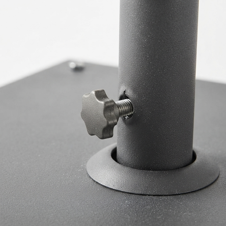 Steel Base — detail close-up